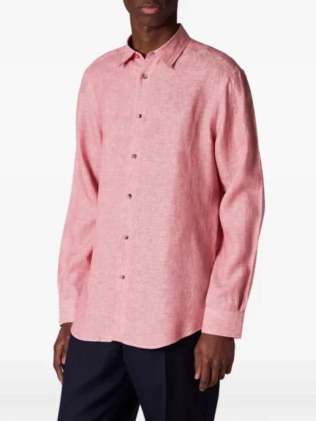 Cămașă Paul Smith de in roz