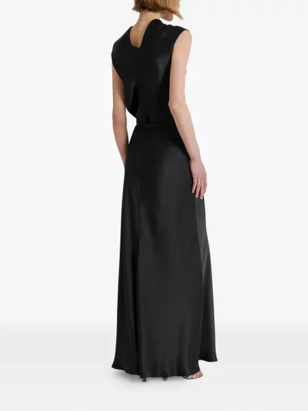 Top Alberta Ferretti fără mâneci negru