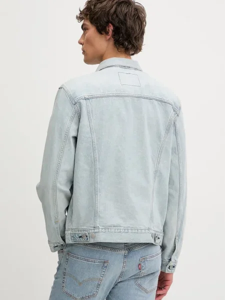 Levi's geacă jeans THE JACKET albastru