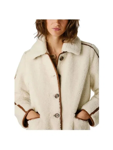 Kabát Pepe Jeans biela