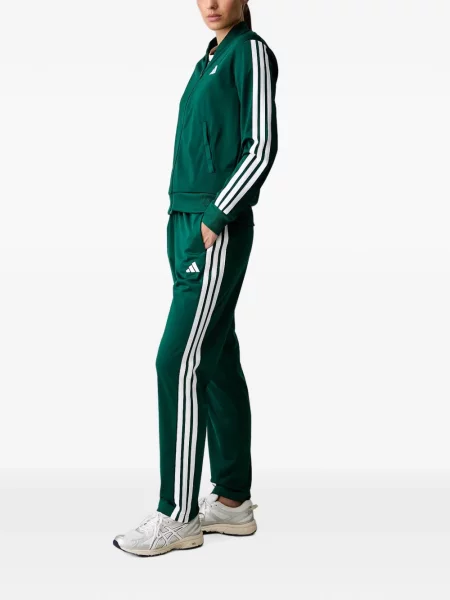 Decupat geacă Adidas cu glugă cu model piele de șarpe alb