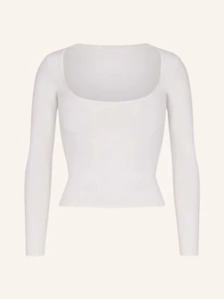 Skims Pohodlné Domácí Tričko Cotton Jersey bílá
