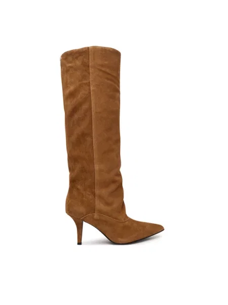 Guess Cizme FLFLAN deschis maro