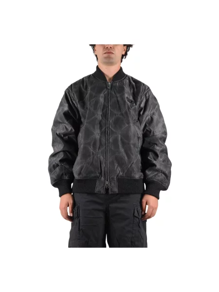 Kurtka bomber Diesel pikowany szary