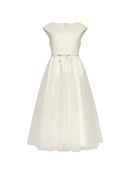 Rochie Cinq A Sept cu funde din tul