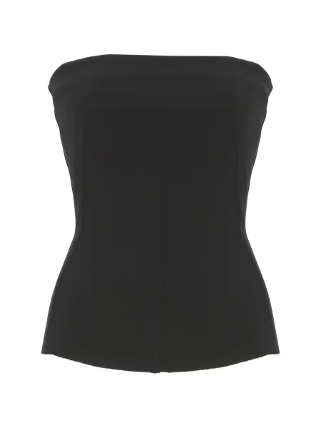 Top Rick Owens fără mâneci negru