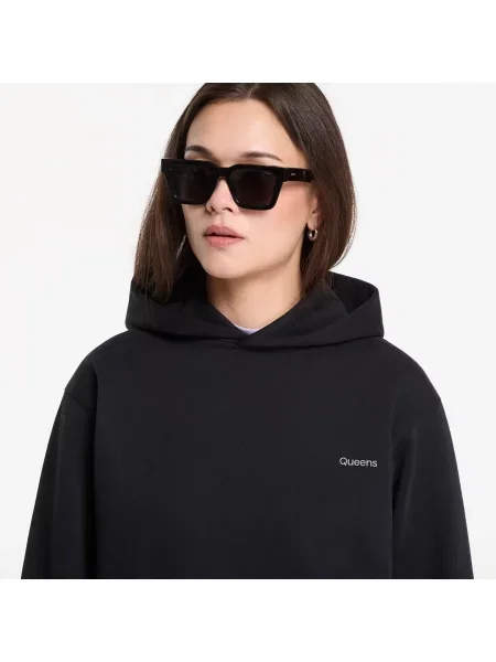 Φούτερ Queens Sweats Essential Hoodie Black M μαύρο