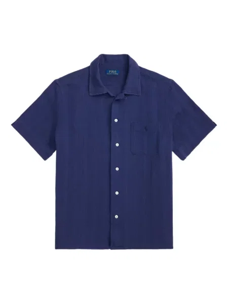 Кожени чорапи Polo Ralph Lauren с отворена пета с пейсли десен бяло