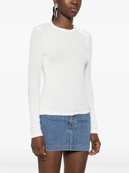 Lung tricou Dondup alb
