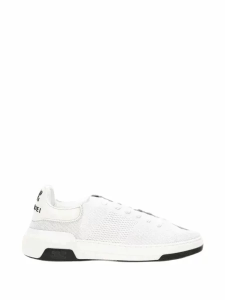 Sneakerși Casadei din piele alb