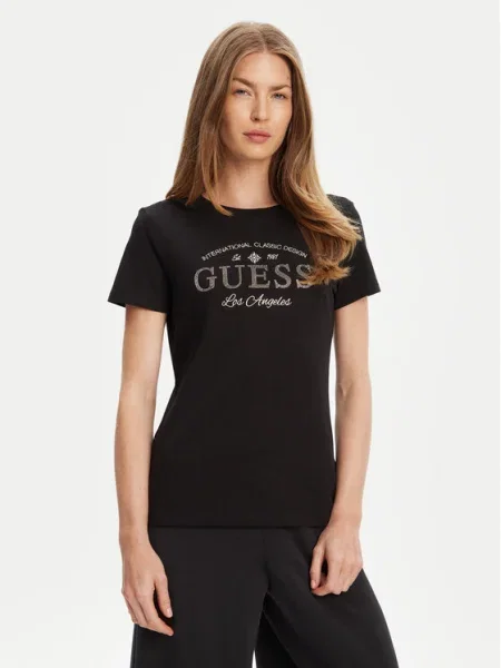Guess Tricou negru