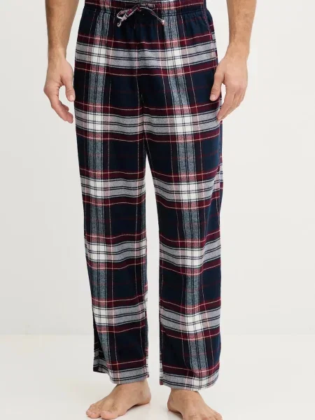 Pyžamové kalhoty Hollister Co. tmavomodrá
