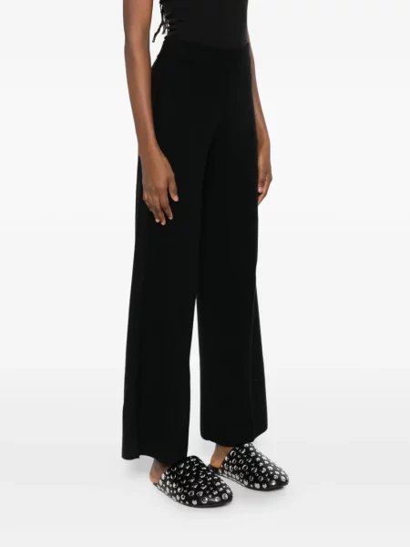 Pantaloni Twinset tricotate negru