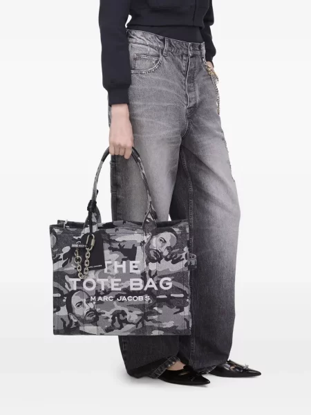 Geantă Marc Jacobs gri