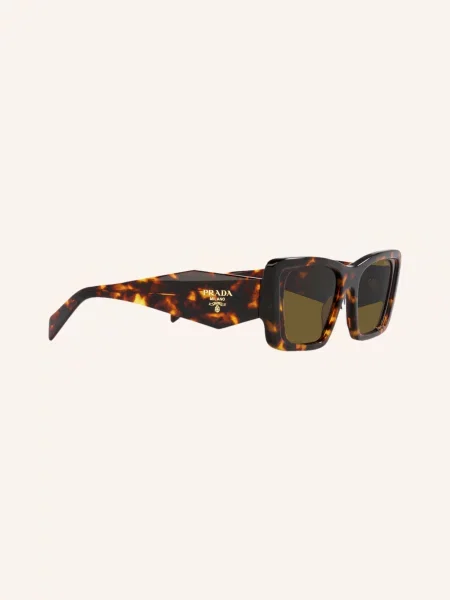 Prada Okulary Przeciwsłoneczne Pr beige brązowe