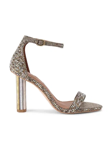 Lodičky Kurt Geiger London Perspex Heel Sandal zlatá