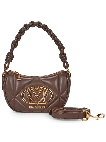 Geantă Love Moschino maro