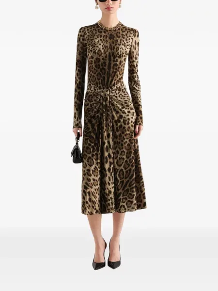 Rochie Dolce & Gabbana cu imagine din jerseu