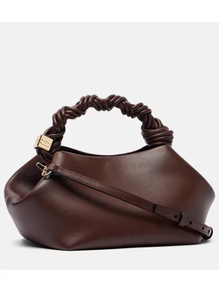 Geanta crossbody Ganni maro