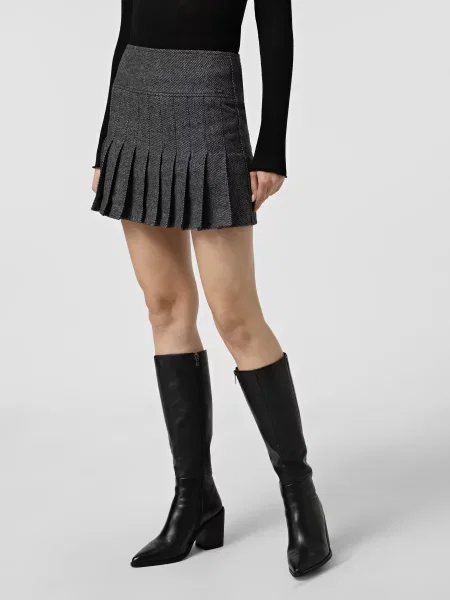 Юбка мини Armani Exchange серая
