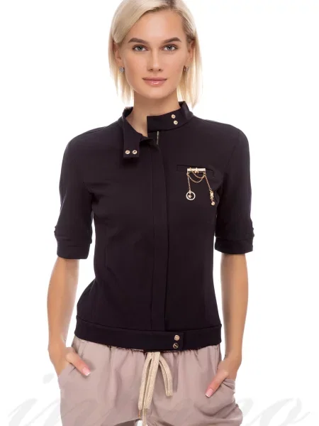 Пиджак синій