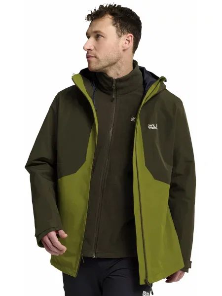 Зимова куртка Jack Wolfskin Stonetrail зелений