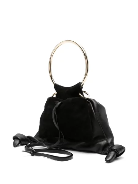 Geantă shopper Chloé din piele negru