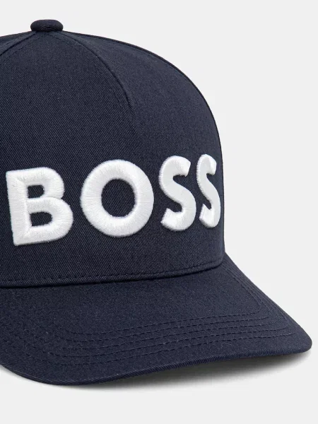 Кепка Boss с аппликацией черная