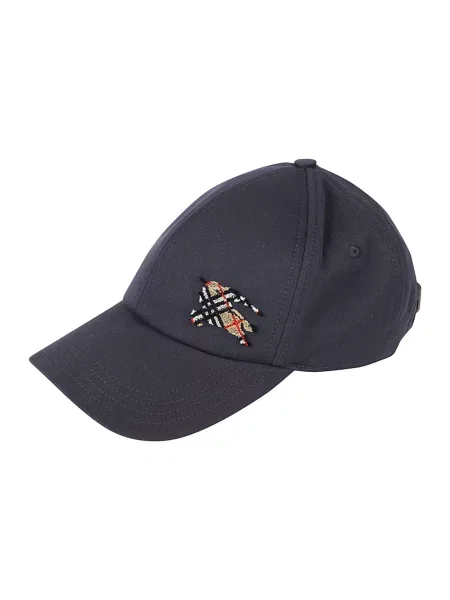 Czapka z daszkiem Burberry niebieska
