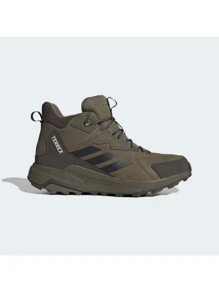 Turistické boty Terrex Anylander Leather Mid Climaproof černé