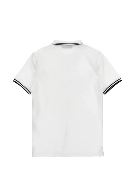 Koszulka polo dziecięca Stone Island biała