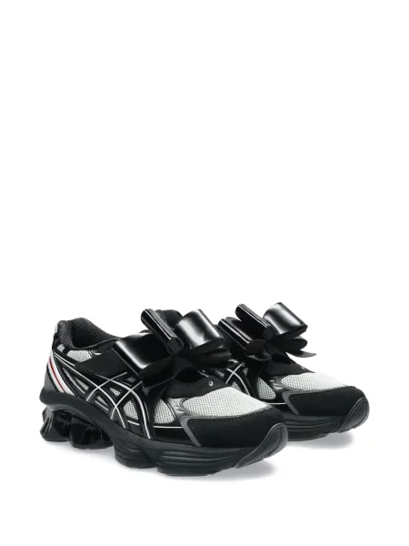 Sneakerși Asics cu funde argintiu