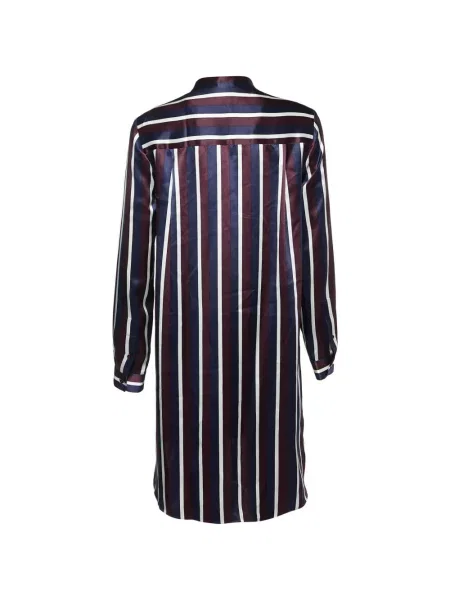 Bluză Joseph din satin cu dungi violet