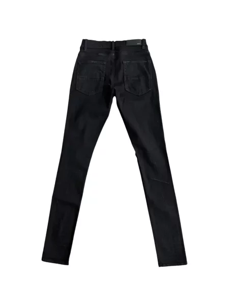 Blugi Amiri cu model zebră negru