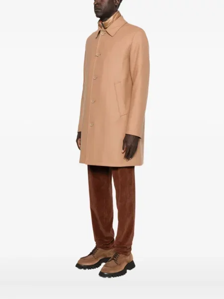 Palton Herno de lână maro