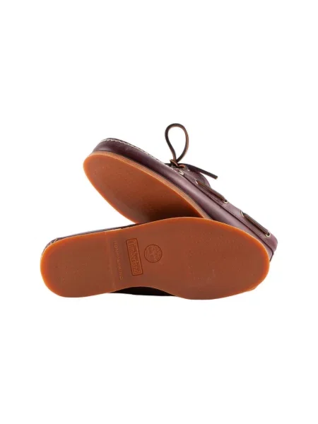 TIMBERLAND Mocasini Eye maro ruginiu negru