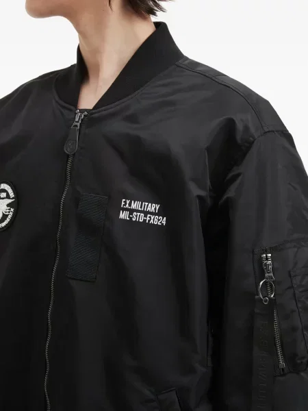 Geacă bomber Fingercroxx negru