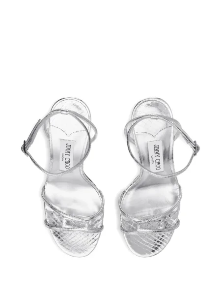 Sandale Jimmy Choo argintiu