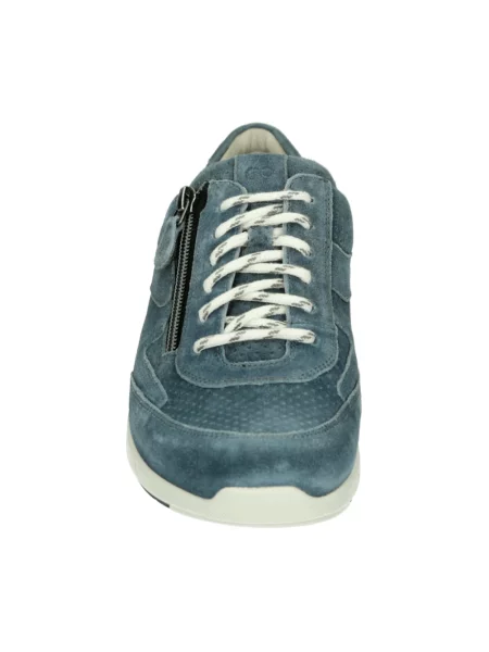 Sneakersy Durea zamszowe niebieskie