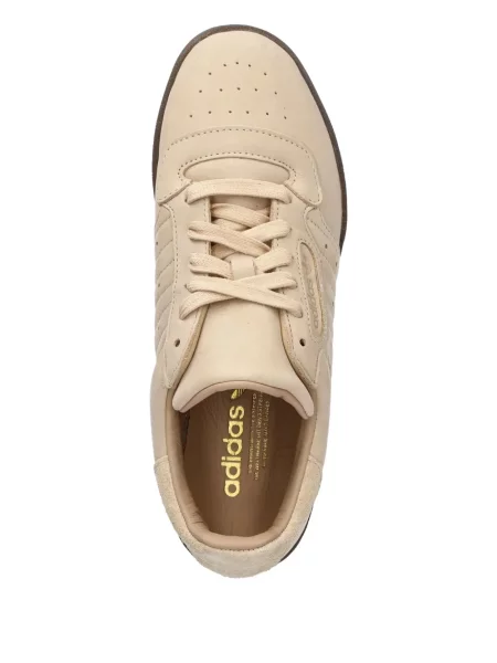 Sneakerși Adidas Predator cu broderie cu dungi din piele de căprioară albastru