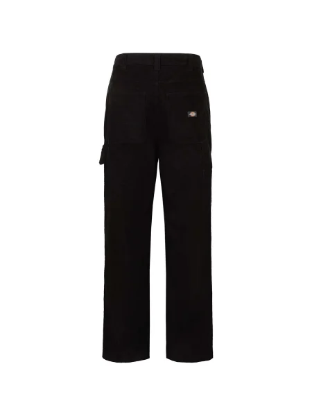 Menčestrové nohavice Dickies čierna