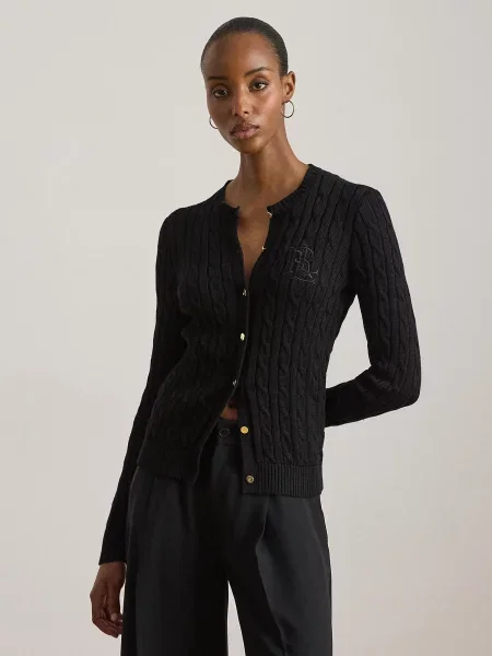 Lauren Ralph Lauren Kardigán čierna