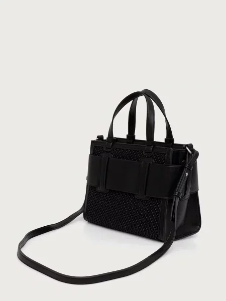 Кожаная сумка через плечо Armani Exchange