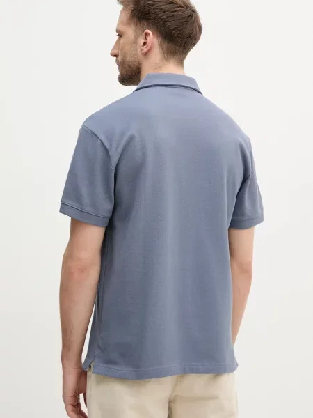 Polo majica Calvin Klein Jeans modra