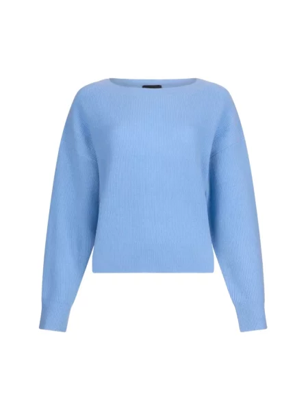 Sweter Liu Jo z kaszmiru niebieski