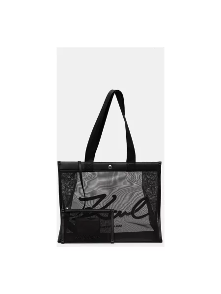 Karl Lagerfeld torebka tote K/SIGNATURE czarna