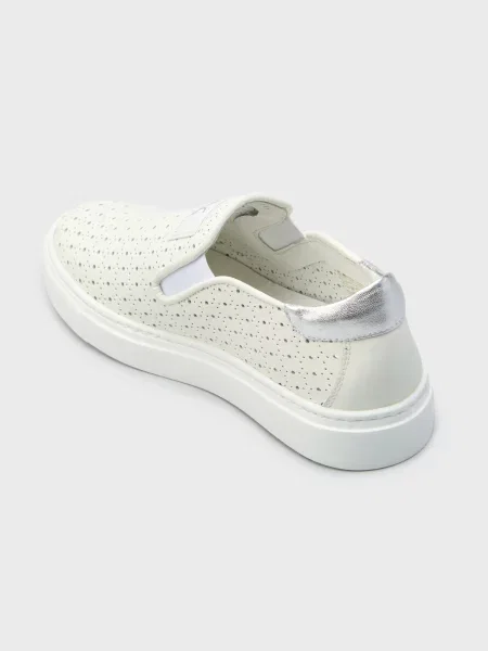 Мокасины Alberto Ciccioli белые