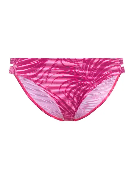 LASCANA ACTIVE Športne bikini hlačke roza / temno roza bela