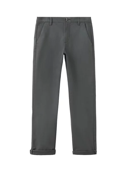 MANGO KIDS Pantaloni RPICCOLO închis gri