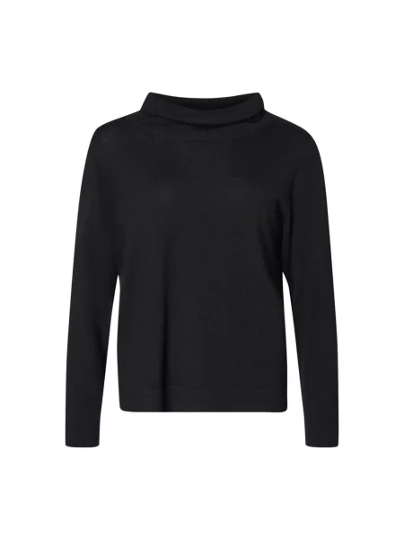 Sweter Lind wełniany czarny